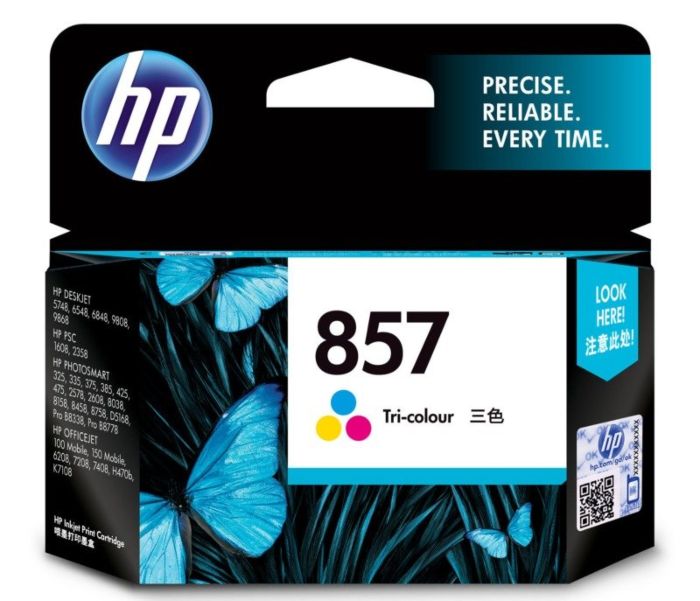 HP 857 Tri Color Ink Cartridge